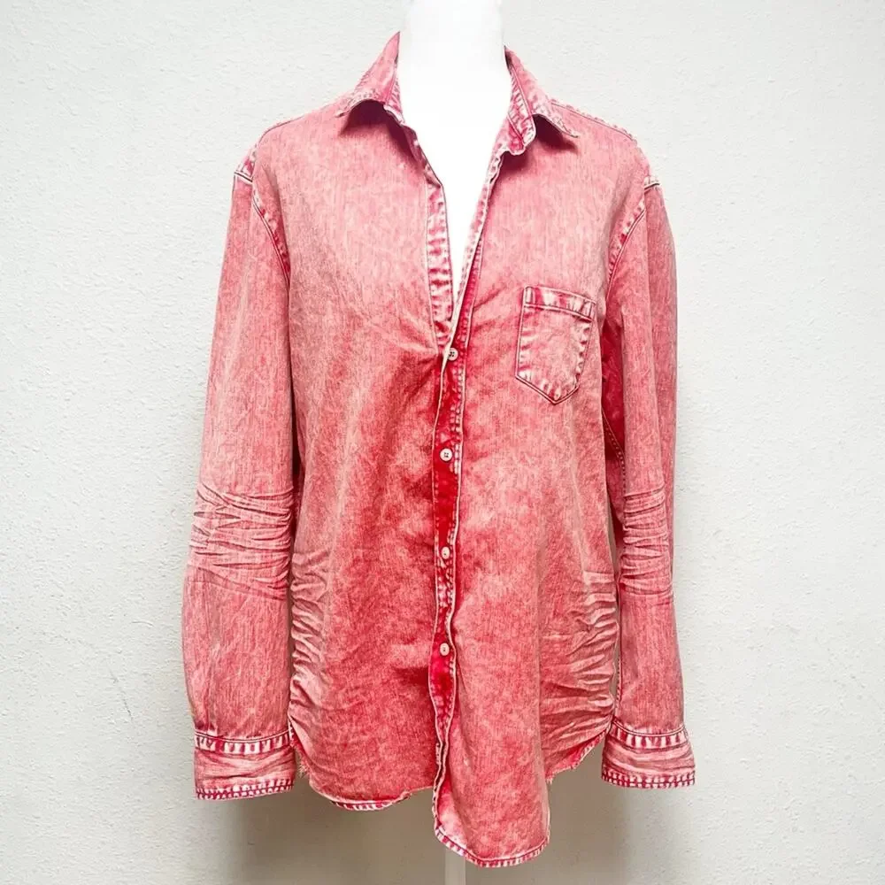 Frank and Eileen Button Up - Picture 1 of 8